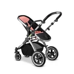 IVogue Peach Luxury 3in1 Pram Stroller Travel System (Complete With Carseat)