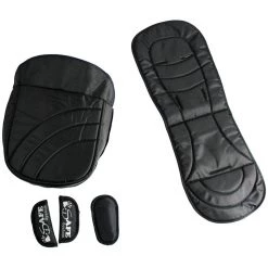 ISAFE 3in1 Black Pram System Bundle + Carseat + Noah Pod + Footmuffs + Changing Bag + Nursing Pillow 3 In 1 Pram Systems