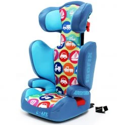 Car Seats Group 2, 3 ISafe Booster Carseat Kid Junior Isofix Car Seat Group 2-3 Adventurer 15-36kg