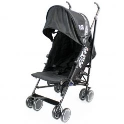 Zeta CiTi Stroller - Black Complete With Footmuff & Raincover