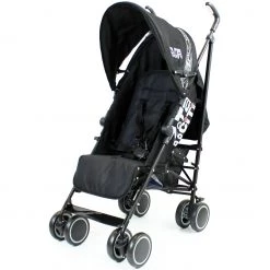 Zeta CiTi Stroller - Black From Birth Complete With Bag Strollers & Buggies