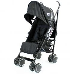 Zeta CiTi Stroller - Black From Birth Complete With Bag Strollers & Buggies