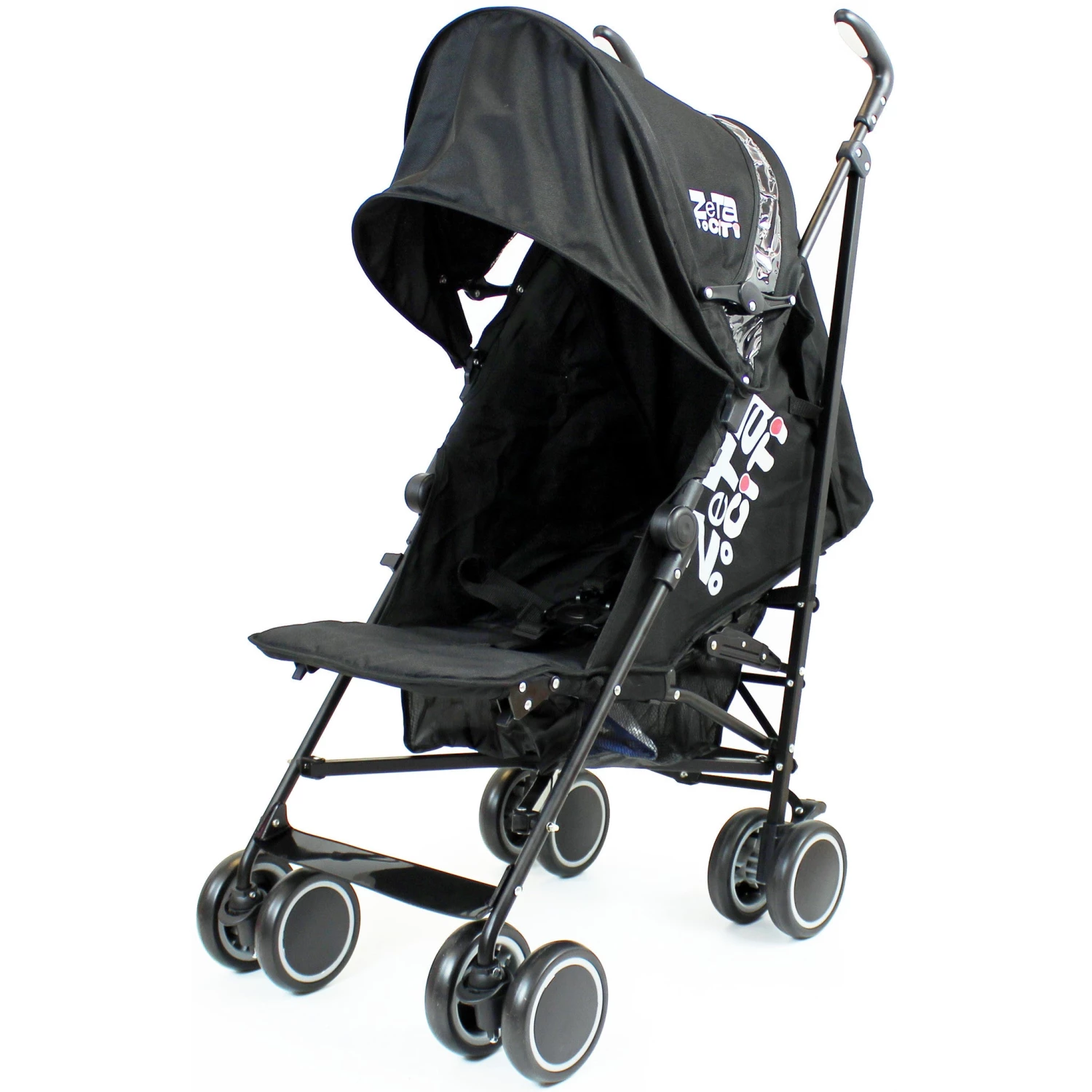Zeta CiTi Stroller - Black From Birth Complete With Bag Strollers & Buggies