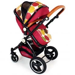 ISafe Baby Stroller Pram 3 In 1 - C&M Design (Complete With Car Seat And Bedding)