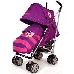 ISafe Buggy Stroller Pushchair Owl & Button With Footmuff & Raincover