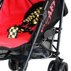 Limited Edition Strollers ISafe Buggy Stroller Pushchair - Racer (Complete With Footmuff, Changing Bag & Rain Cover)