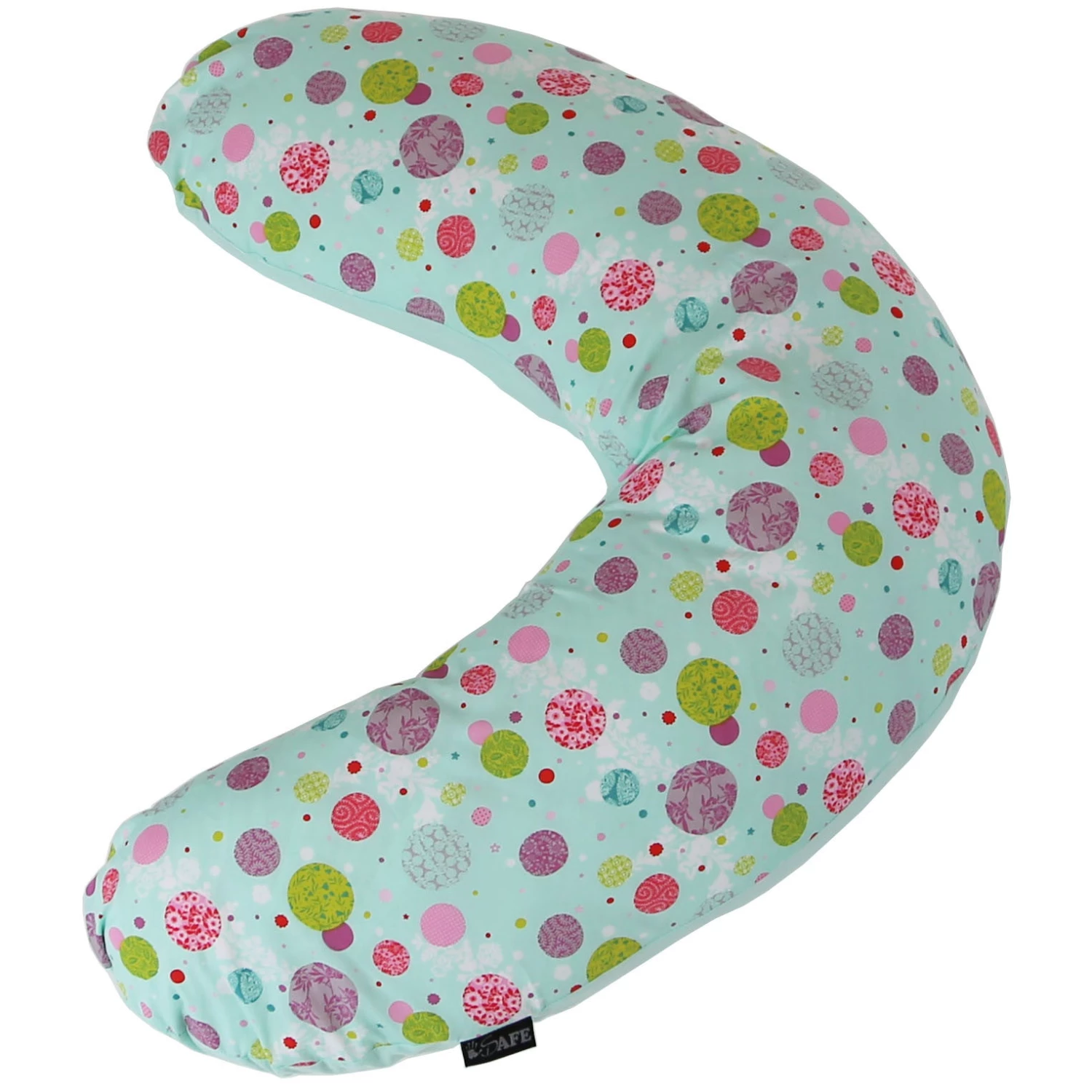 ISafe Supportive Maternity And Feeding Pillow Aquarius + Vacuum Storage Bag + Pillow Case Support Pillows