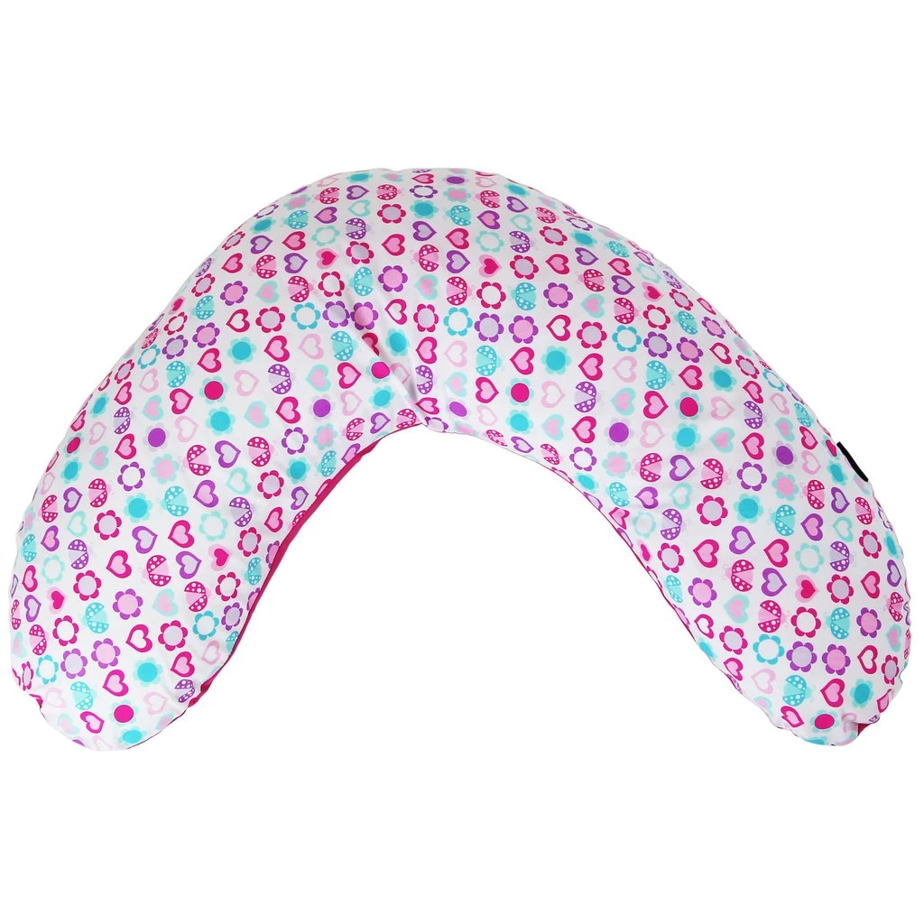 ISafe Support Pillows Pregnancy Support Maternity And Breast Feeding Pillow + (Love Bug Case)