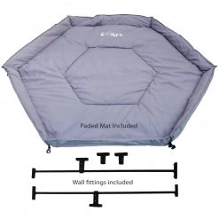 Stair Gates SALE!!! ISafe FABRIC Metal Baby Playpen 3in1 FireGuard Room Divider Safety Gate