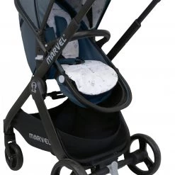 ISafe Marvel 3 In 1 Pram Travel System And Carseat Charcoal Black