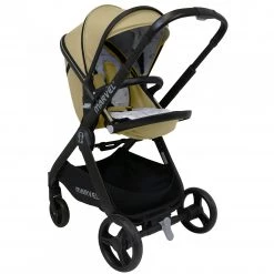 3 In1 Pram System And Pushchair All Terrain ISafe Marvel SandStone
