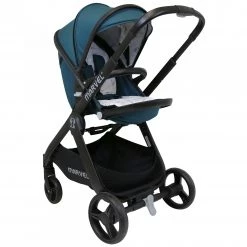 Marvel 3 In 1 Prams ISafe 3 In 1 Mode Marvel Travel System And Carseat - Teal