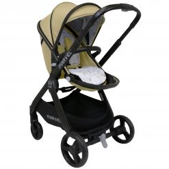 3 In1 Pram System And Pushchair All Terrain ISafe Marvel SandStone