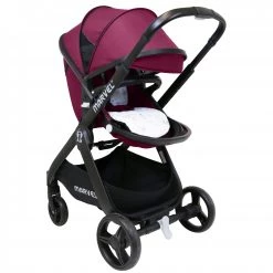 2 IN 1 Prams ISafe Marvel 3 In 1 Complete Pram System Pushchair And Carseat Marrone