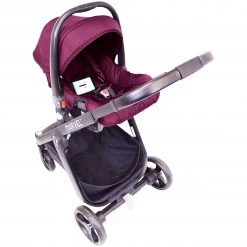 2 IN 1 Prams ISafe Marvel 3 In 1 Complete Pram System Pushchair And Carseat Marrone