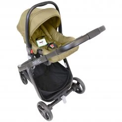 3 In1 Pram System And Pushchair All Terrain ISafe Marvel SandStone