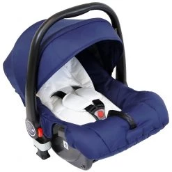 IVogue Royal Blue 3in1 Pram Stroller Travel System (Inc Carseat & Isofix Base & Bag ) 3 In 1 Pram Systems