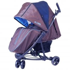 Strollers & Buggies ISafe Visual 3 Wheeler Compact Baby Stroller Blue Complete Package