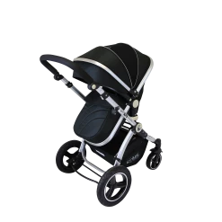 ISafe 3 In 1 Pram Travel System (Black) Travel Systems
