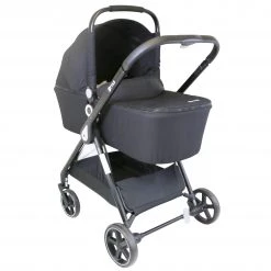 IStyle 3 In 1 Pram Travel System (Black) Including Raincover And Changing Bag 3 In 1 Limited Editions