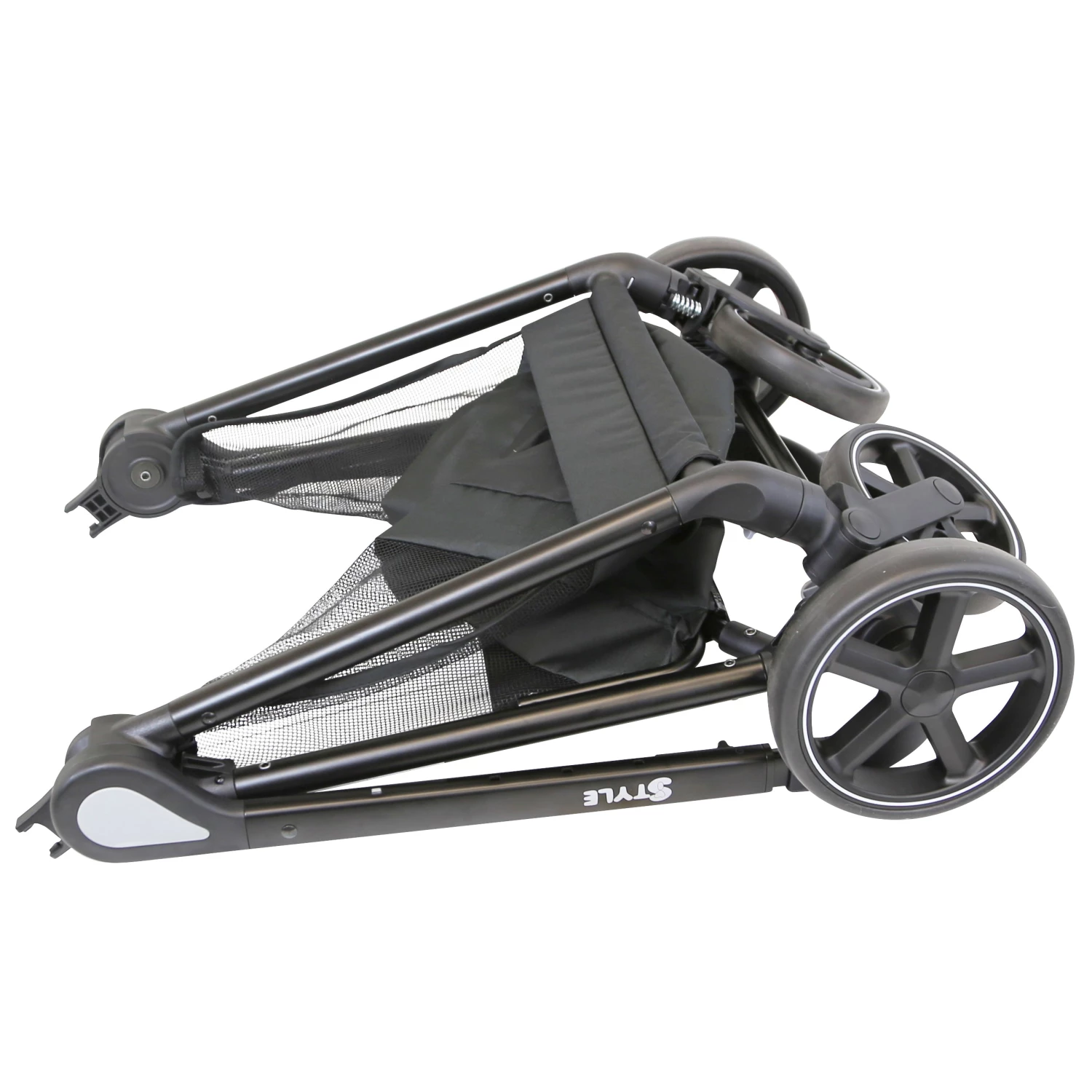 ISafe 3 In 1 Prams IStyle 3 In 1 Pram Travel System (Pretty Pink) Including Rain Cover And Changing Bag.