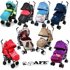 ISafe Limited Baby Stroller Buggy Pushchair All Seasons Strollers