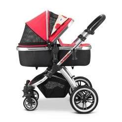 IVogue 3 In 1 Prams IVogue Apple Luxury 2in1 (Stroller Only) (Includes Chassis Seat Unit & Carrycot) + Raincover