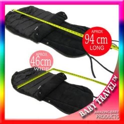 Baby Travel New Luxury Footmuff Fit Maclaren Quest Triumph Techno Accessories - Raincovers