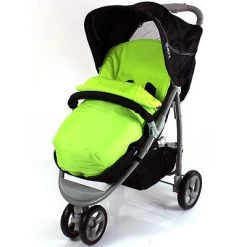 Baby Travel Footmuffs Deluxe Universal Footmuff To Fit Babylo Trekker - Lime