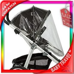 3 In 1 Pram System Rain Covers Rain Cover To Fit Icandy Apple, Cherry, Pear, Peach, Professional, Heavy Duty