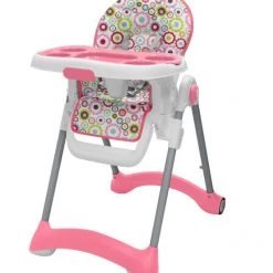 ISafe Matching Starter Bundle Walker Rocker And Highchair - (PETAL PINK/ FLOWERS) Mama PLUS & Bundles