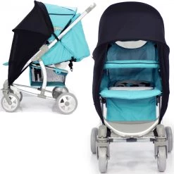 ISafe Sunny Sail Universal Pushchair Buggy Pram Stroller Shade Parasol Substitute