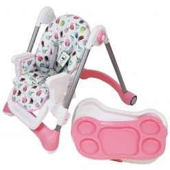 ISafe Mama PLUS & Bundles Starter Bundle Walker Rocker Baby Bouncer (Foxy) Highchair - (Twilight Plus)