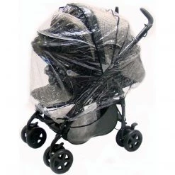 Baby Travel Rain Cover To Fit The Mamas And Papas Pliko Travel System Accessories - Raincovers