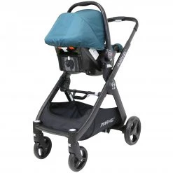 ISafe Marvel 3 In 1 Pram Travel System And Carseat Charcoal Black