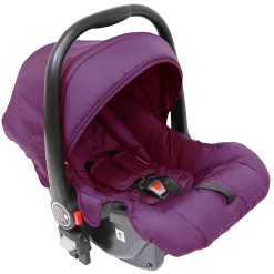 ISafe 3 In 1 Mode Marvel Travel System And Carseat - Marrone + Isofix Base Marvel 3 In 1 Prams