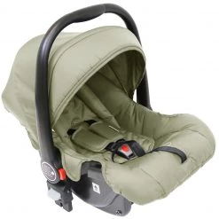 ISafe Marvel 3 In 1 Complete Pram System Pushchair And Carseat - Sandstone + Isofix Base Marvel 3 In 1 Prams