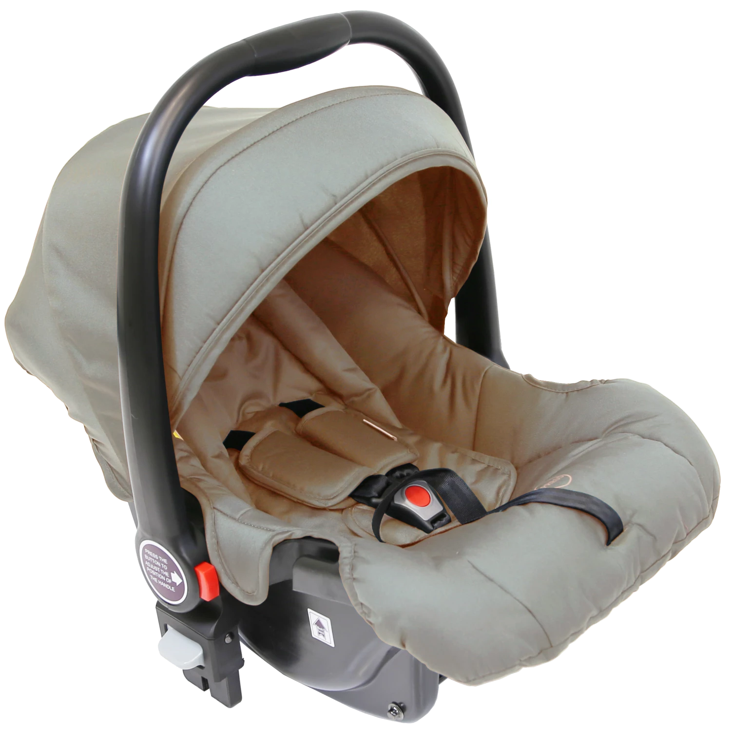 ISafe 3 In 1 Prams ISafe Marvel 2in1 Pram Travel System And Carseat - Sandstone