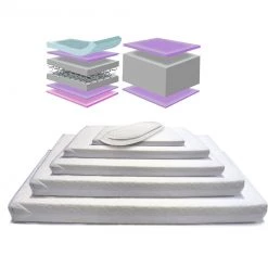 Baby Travel Mattresses Spring Mattress - Cot Bed Hypo Allergenic Luxury Deluxe 140x 70