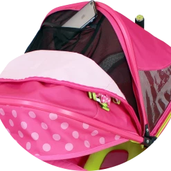 ISafe OPTIMUM Stroller Mea LUX Design + Parent Console + Changing Bag