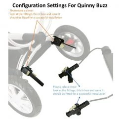 Baby Travel Buggy Boards With Saddle Buggy Pram Board (Universal) Fits Quinny Buzz