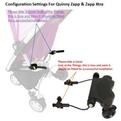 Baby Travel Buggy Pram Board (Universal) Fits Quinny Zapp And Zapp Xtra Buggy Boards With Saddle