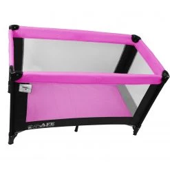 ISafe Rest & Play Luxury Travel Cot Playpen - Purple (Black/Plum) 120 Cm X 60 Cm Rest & Play Collection