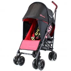 Limited Edition Strollers ISafe Buggy Stroller Pushchair - Racer (Complete With Footmuff, Changing Bag & Rain Cover)