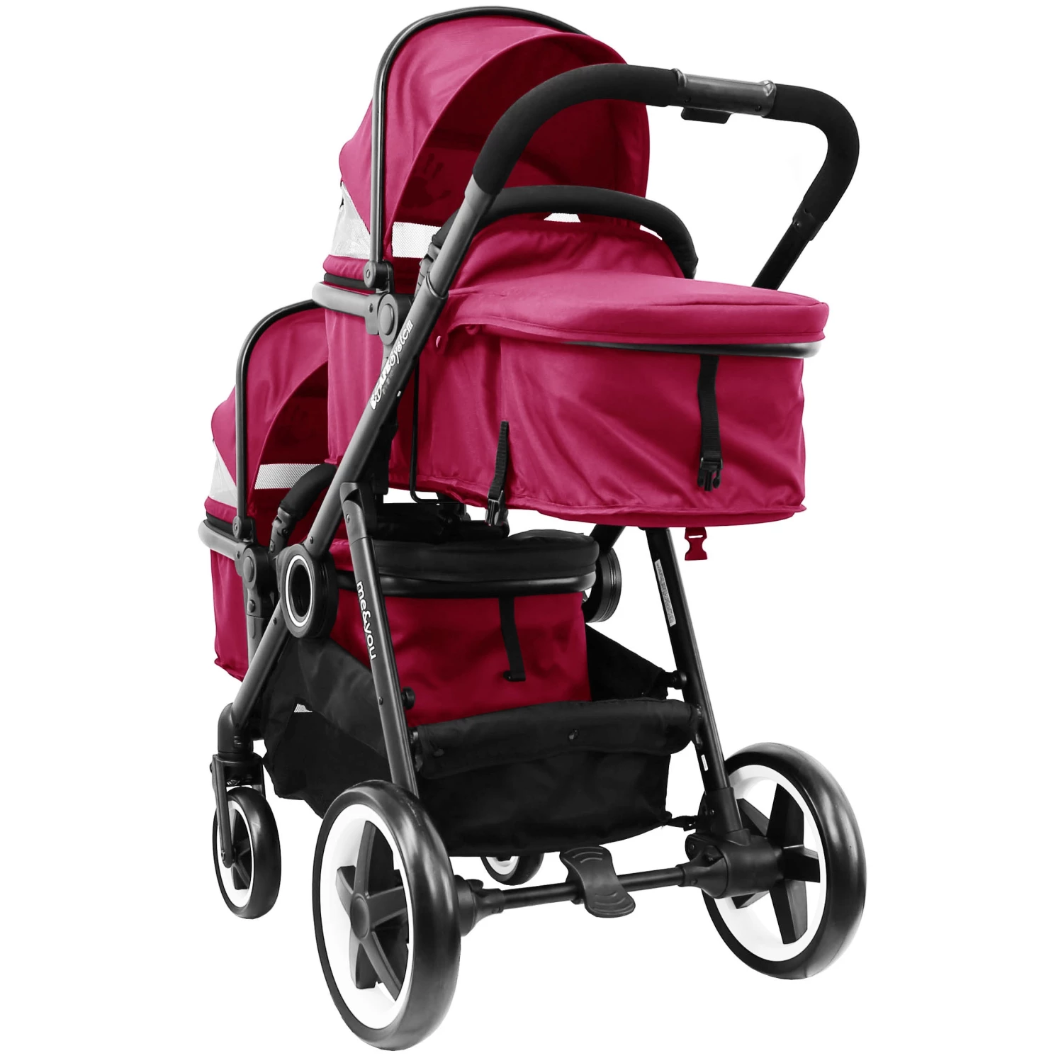 ISafe Tandem Pram Me & You (Sienna) Complete Tandem With Double Seat