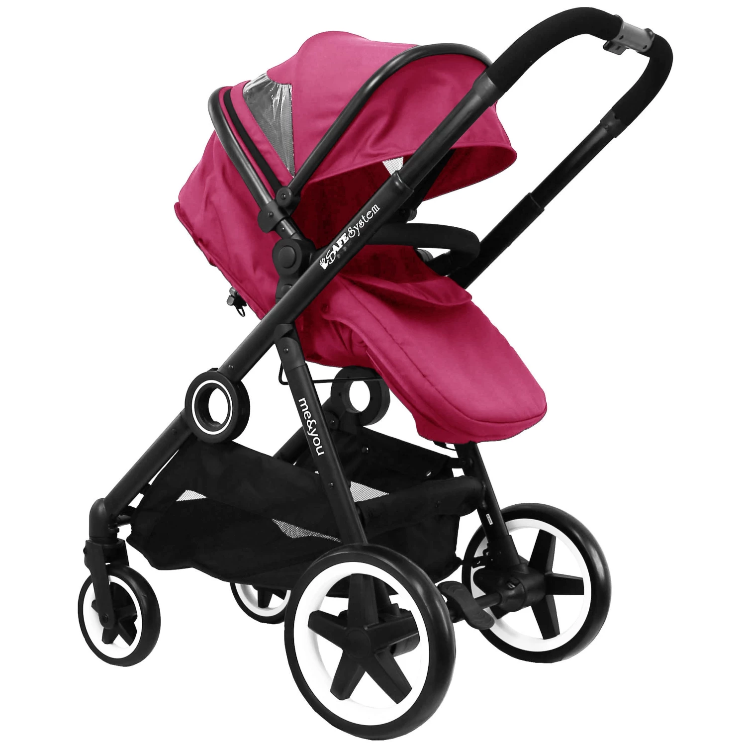 ISafe Tandem Pram Me & You (Sienna) Complete Tandem With Double Seat