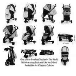 Sale Baby Stroller Buggy ISafe 3 Wheeler Pram Visual Strollers & Buggies