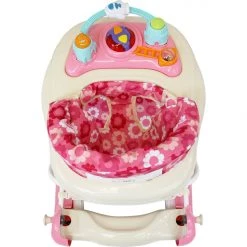 2 In 1 Walker & Rockers ISafe 2 In 1 Baby Walker And Rocker (Pretty Pink Cream)