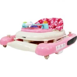 2 In 1 Walker & Rockers ISafe 2 In 1 Baby Walker And Rocker (Pretty Pink Cream)