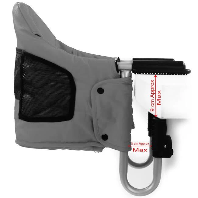 ISafe Baby Fast Fit Booster Seat YummyLUV Table Highchair - Marina Table Booster